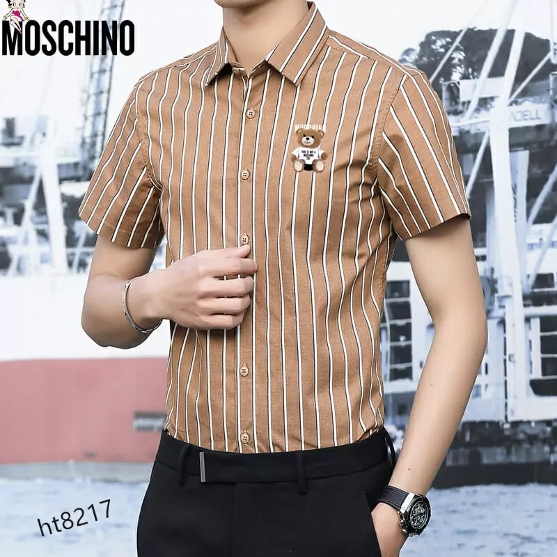 moschino chemises manches courtes pour homme s_a773641